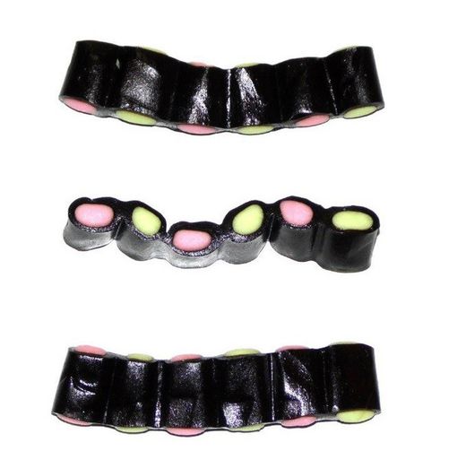 Regaliz Cartucheras Negras (150 unidades) de Haribo