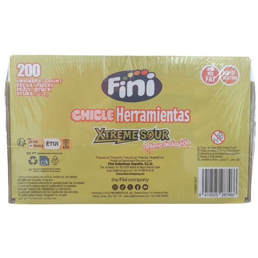 Chicle bola herramienta XTREME de Fini (200 unidades)