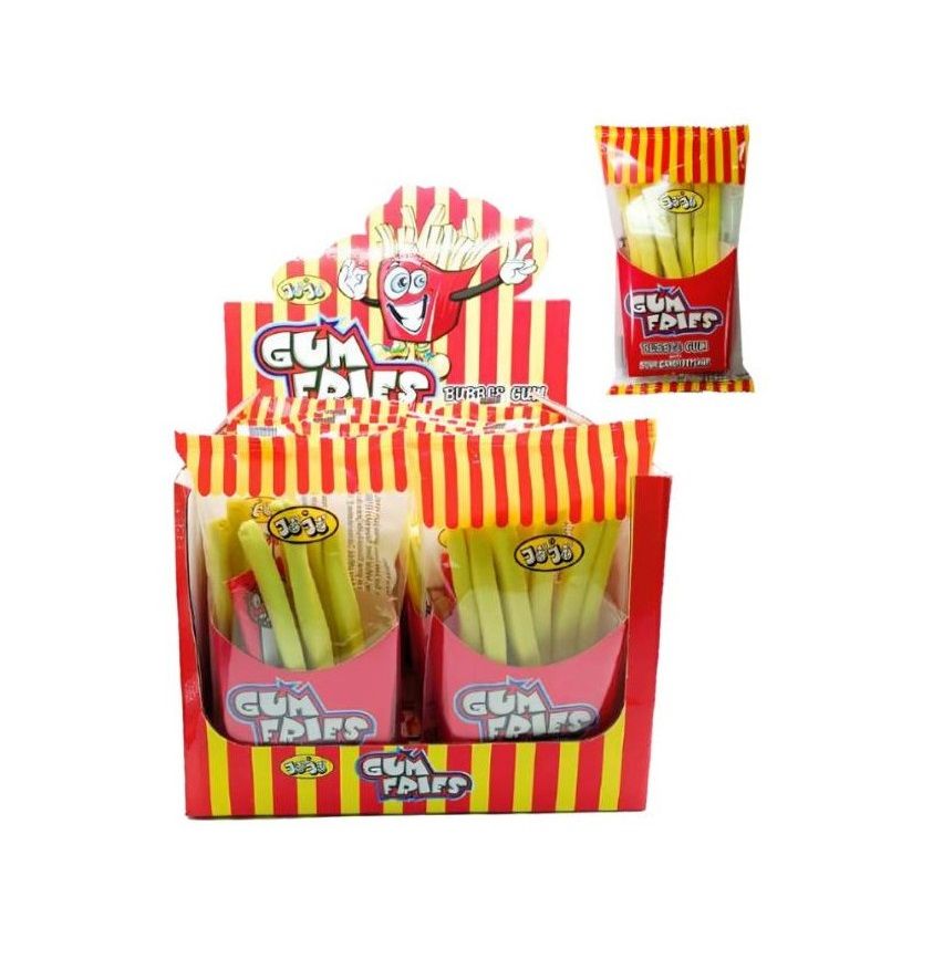 Chicle patatas fritas 12 unidades