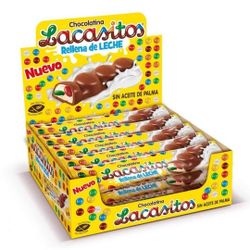 Barre chocolatée Lacasitos fourrée au lait, 21 grammes