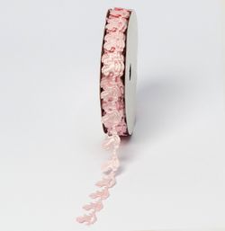 Cinta caballitos raso rosa 15mmx23m