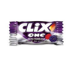 Chicle sin Azúcar Clix One Mora frambuesa (200unidades)