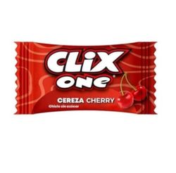 Chicle Clix Cereza (200 unidades). Chicle sin azúcar sabor a Cereza