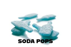 Cola azul acida golosina sueca (1kg)