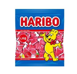 Golosinas Corazon Rojo de Haribo (250 unidades)