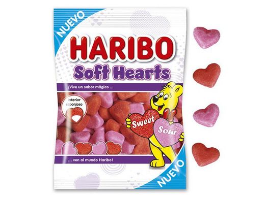 Coeurs Soft Hearts 80Gr 18 Sacs Haribo