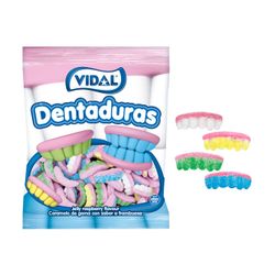 Dentaduras de espuma con pica de Vidal (250 unidades)