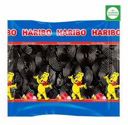 Espirales de regaliz negro de Haribo (2Kg)
