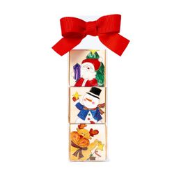 Estuche 3 napolitanas navidad Christmas Joy