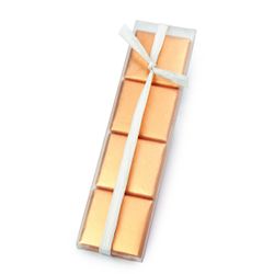 Estuche 4 napolitanas Comunión cinta blanca*