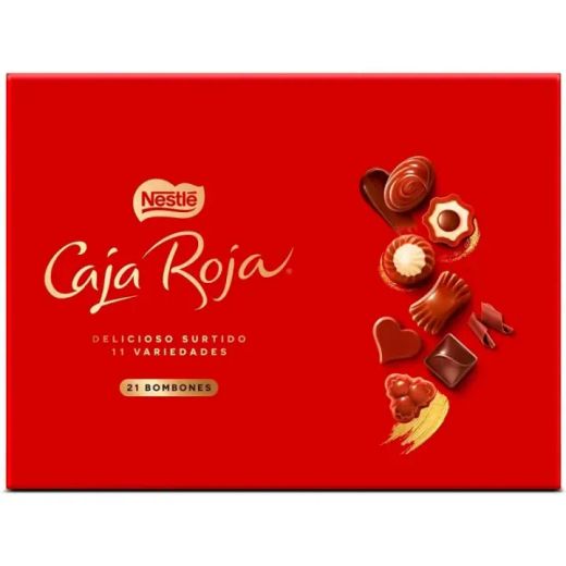 Bombones Caja Roja de Nestlé (198 gramos)
