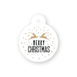 Estuche pañuelo 5 bombones tarjeta Merry Christmas*