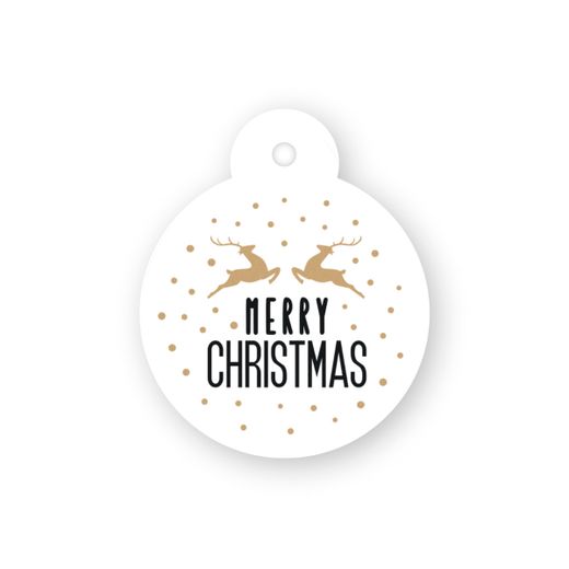 Estuche pañuelo 5 bombones tarjeta Merry Christmas*