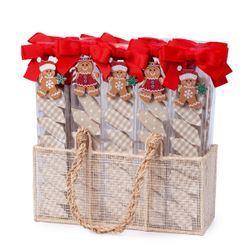 Expositor 30 estuches galletitas 8 caramelos*