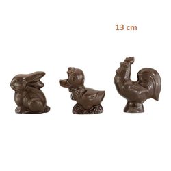 Figura de chocolate negro de pascua 150 gramos de Simon Coll