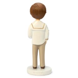 Figura Comunión marinero camisa beige mano en bolsillo