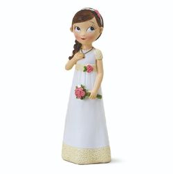 Figura niña comunión vestido romántico (16,5cm) de Mopec