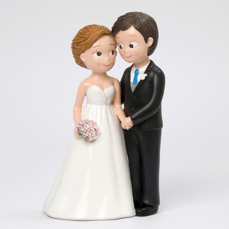 Figura pastel Pop & Fun novios cariñosos (16cm) de Mopec