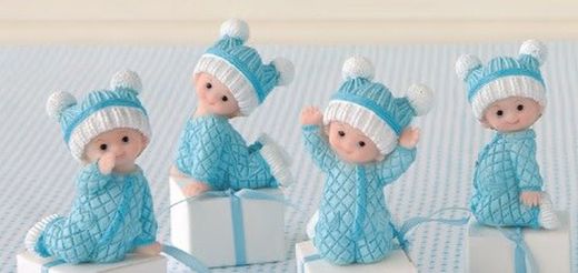 Figuras Resina 6Cm Bebé Niño Stdo. Min.12