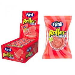 Regaliz Roller pica fresa de Fini (40 unidades)