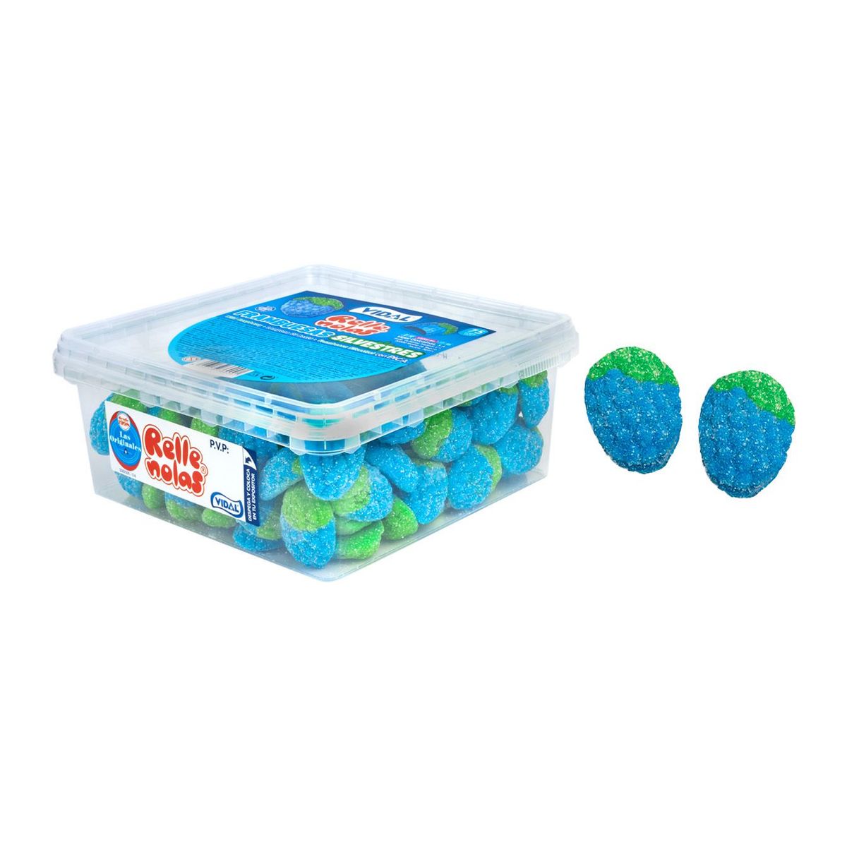 Frambuesas rellenas pica de Vidal 37 unidades