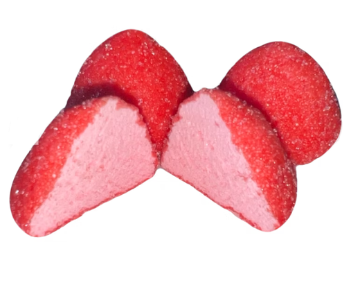 Fresa con nata ácida de Golmasa