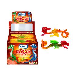 Gelatina dragón de Vidal. Gelatina envuelta individualmente Dragon