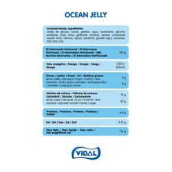 Gelatinas Ocean Jelly (66 unidades) de Vidal. Gelatina de animales marinos