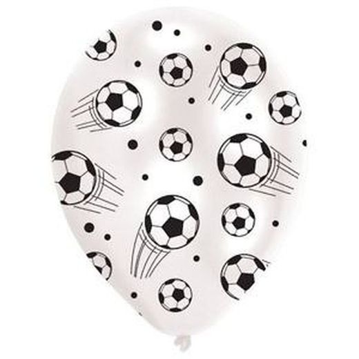 Globos Balon de Futbol 24 Bolsas X 8 Globos