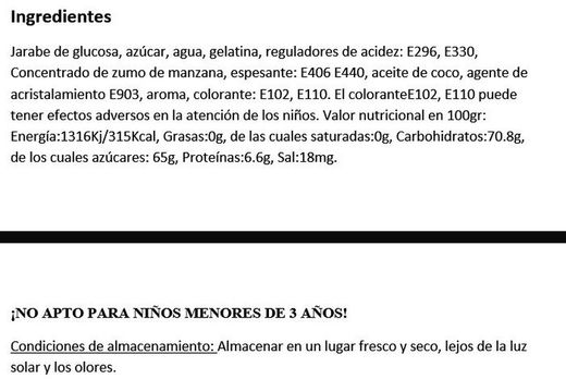 Balas recheadas de manga Profisa XXL