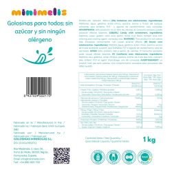 Golosinas sin azúcar Minimelis Estrellas Azules brillo