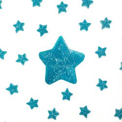 Golosinas sin azúcar Minimelis Estrellas Azules rebozadas (1kg)