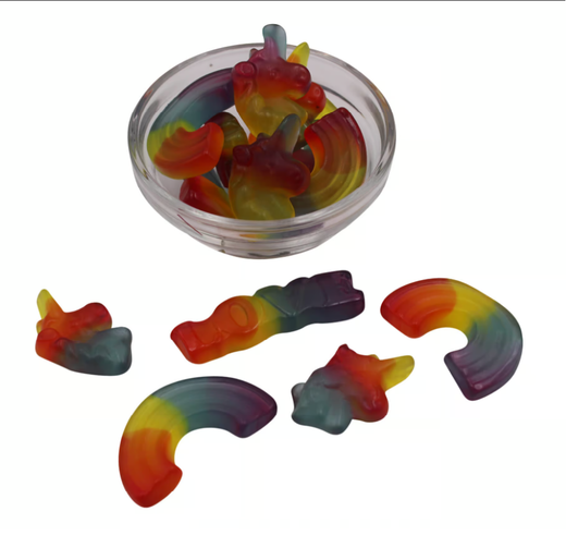 Golosinas veganas Arcoiris (500 gramos) de Katja. Rainbow Katja