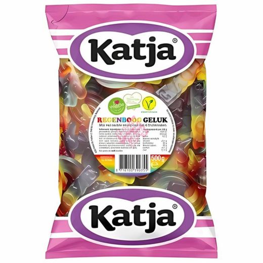 Golosinas veganas Arcoiris (500 gramos) de Katja. Rainbow Katja