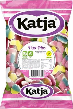 Golosinas veganas Pop Mix  (500 gramos) de Katja