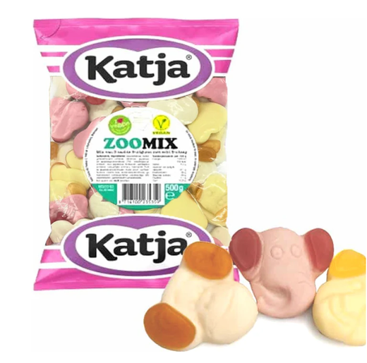 Golosinas Veganas Zoo mix (500 gramos) de Katja