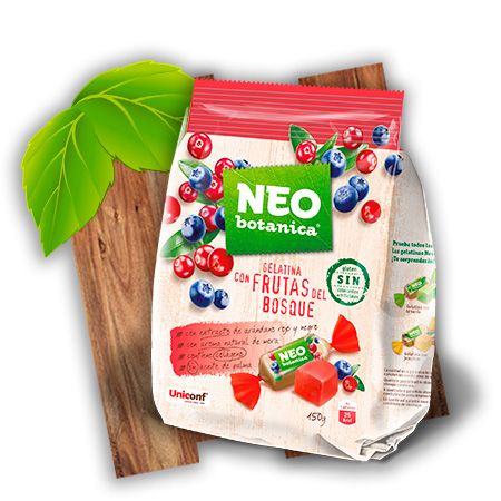 Gominolas veganas de Frutas del Bosque sin azúcar Neo Botanica