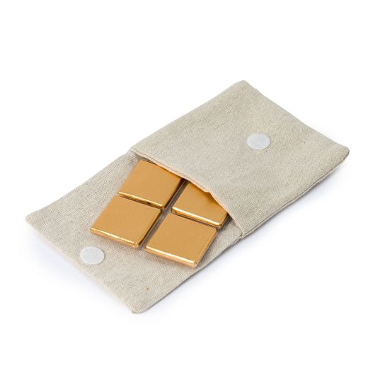 Guardatodo corazón bordado tarjeta Sant Valentí 4 nap.