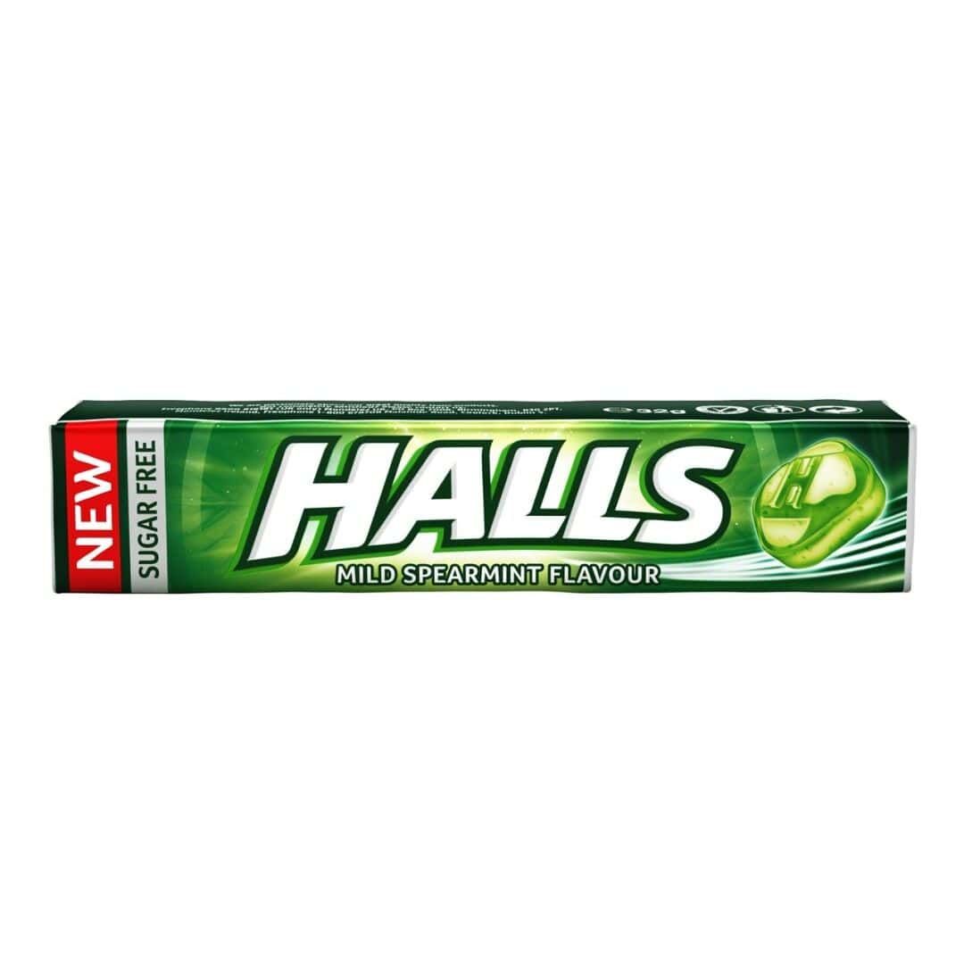 Halls hierbabuena sin Azúcar 10 Unidades