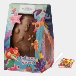 Huevo Chocolate con Leche  Sirena (245 gramos) de Simon Coll