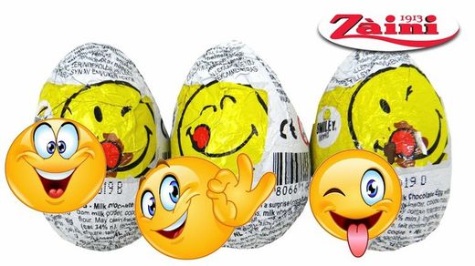 Faccina uovo di cioccolato 24Uds Zaini