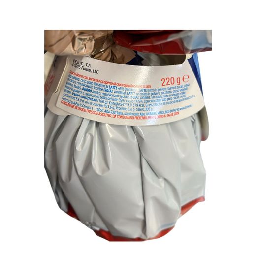 Huevo kinder maxi Gran Sorpresa Nepiec (220 gramos)