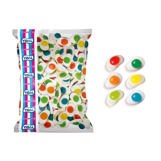 Huevos colores brillo (1kg) de Vidal