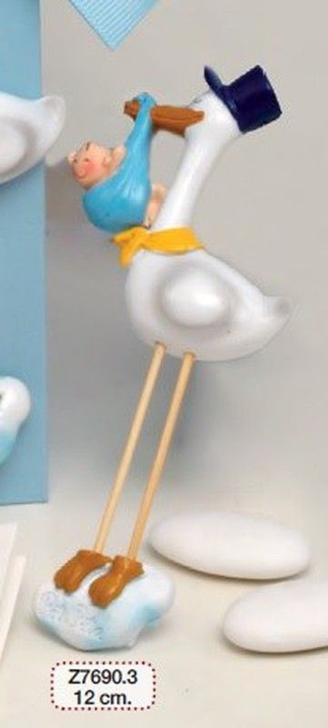 Aimant + Anneau Pit Stork Blue Cap 12Cm. Min12