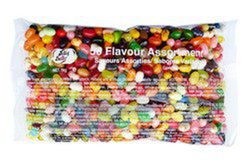 Jelly Belly Beans Assortiment de bonbons de 50 saveurs (1Kg)