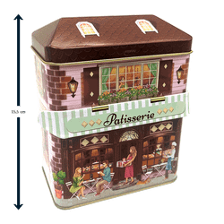 Lata bombones 'Pasteleria'. Con 150 gramos de bombones praliné