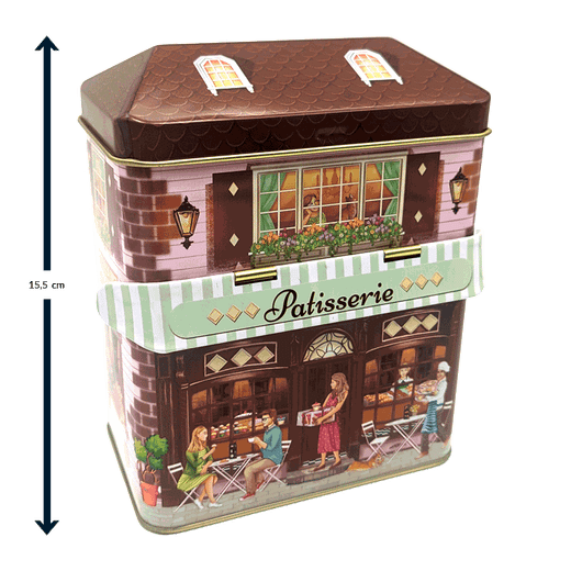 Lata bombones 'Pasteleria'. Con 150 gramos de bombones praliné