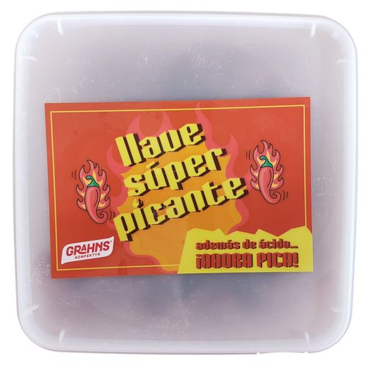 Llaves ácidas explosivas fresa y chili (290 unidades)