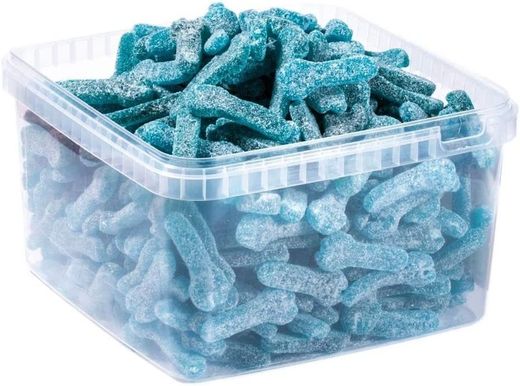 Llaves inglesas ácidas azules pintalenguas de Flopo