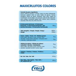 Maxicrujitos Nubes Vidal 75 Unités Sg